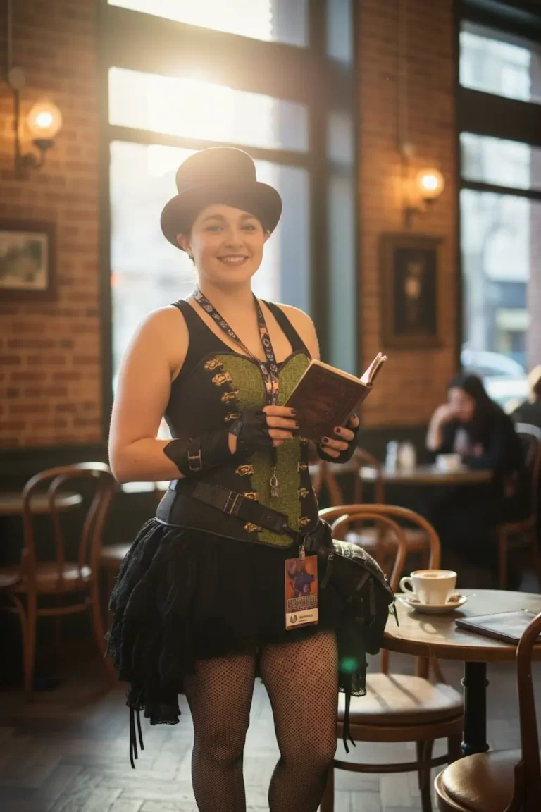 lime green cosplay corset