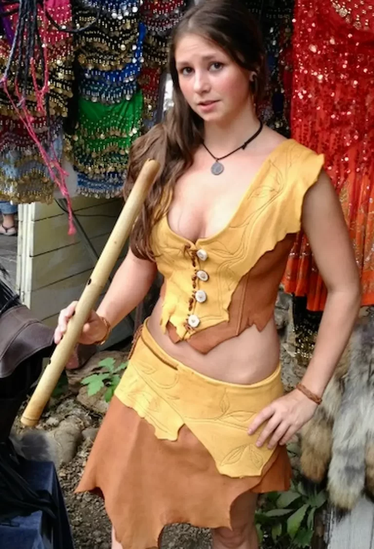 raw edge handmade deerskin