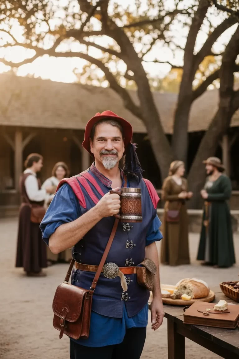 red blue flames tunic