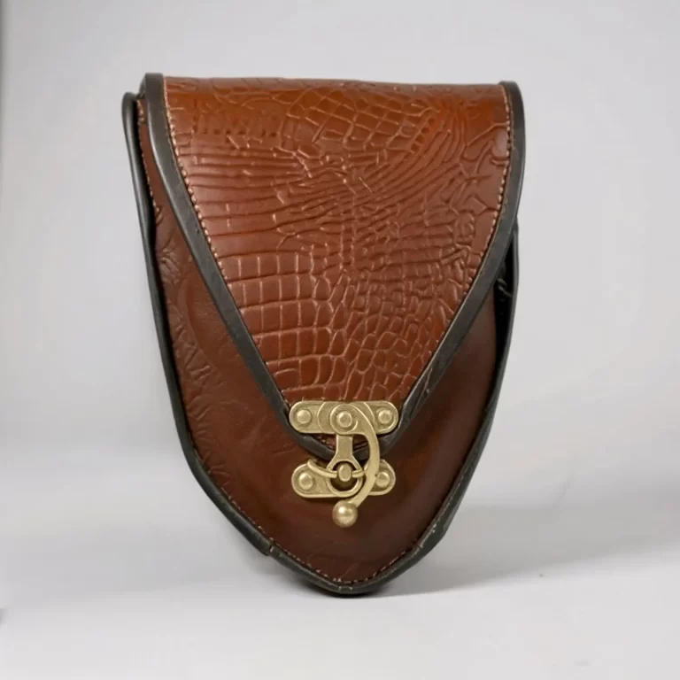 renaissance fair leather pouch iii