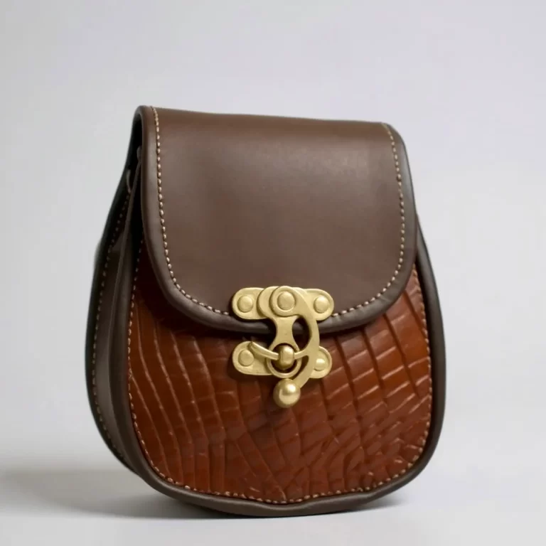 renaissance fair leather pouch iv