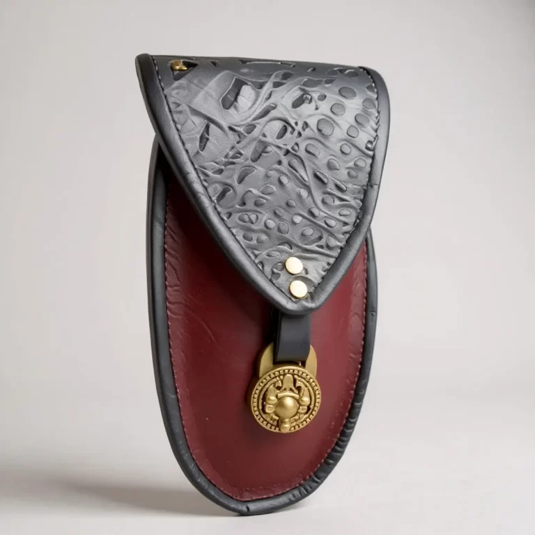 renaissance fair leather pouch x