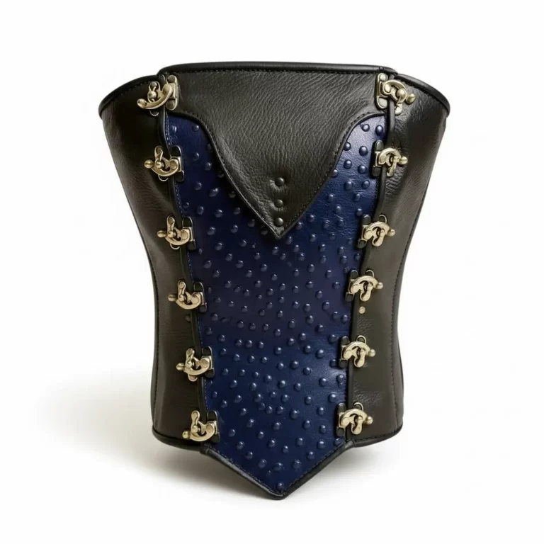 Eggplant Ostrich Hourglass Center