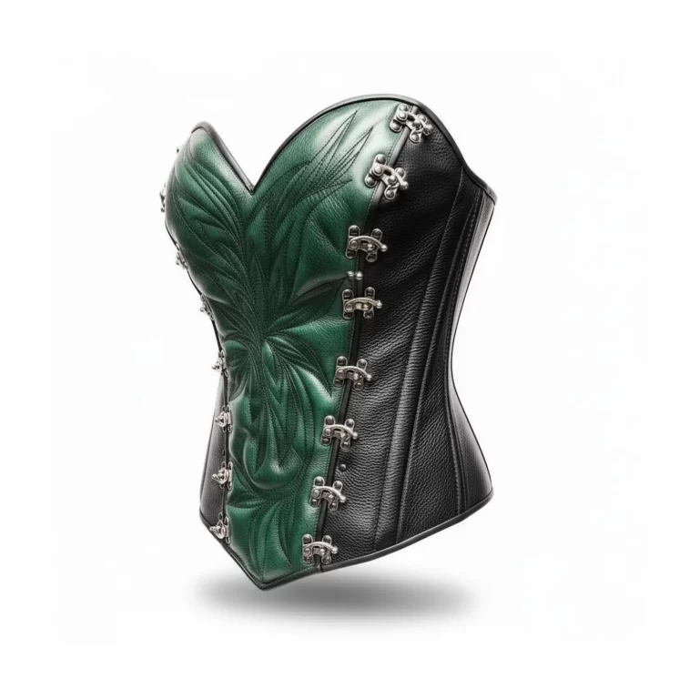 emerald green quilted center