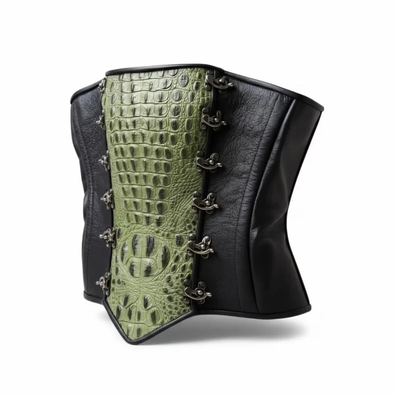 green croc hourglass