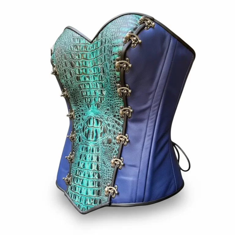 handmade leather corset 10