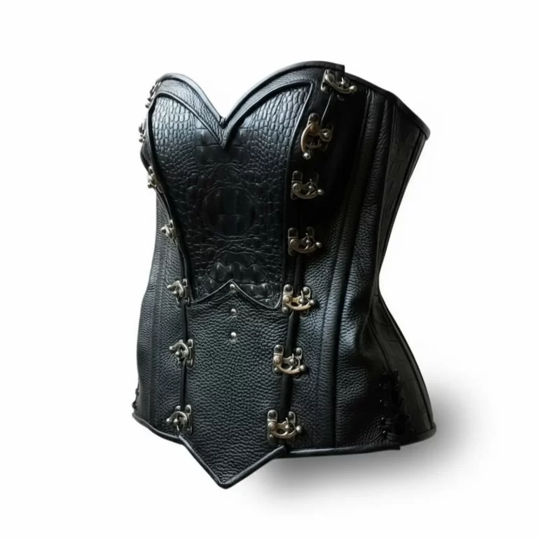 handmade leather corset 16