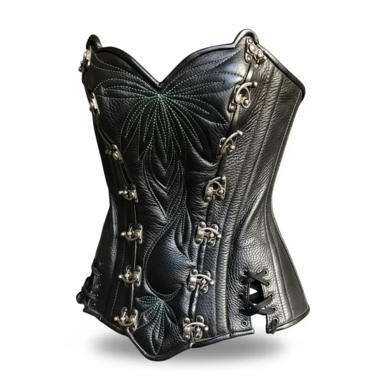handmade leather corset 21