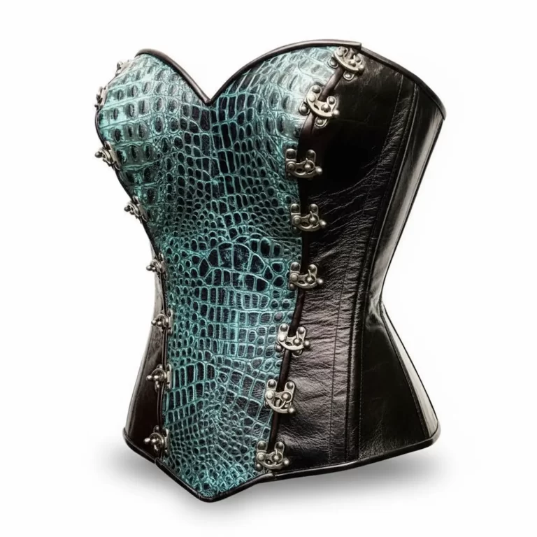 handmade leather corset 44