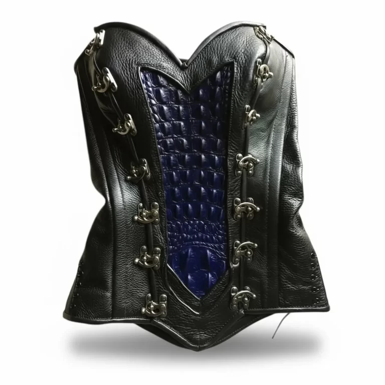 handmade leather corset 47