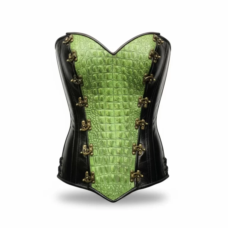 handmade leather corset 48