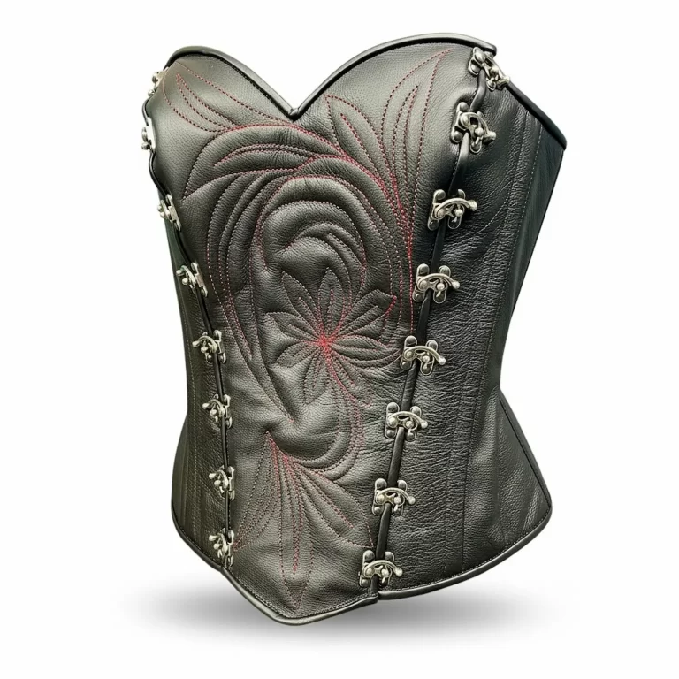 handmade leather corset 8