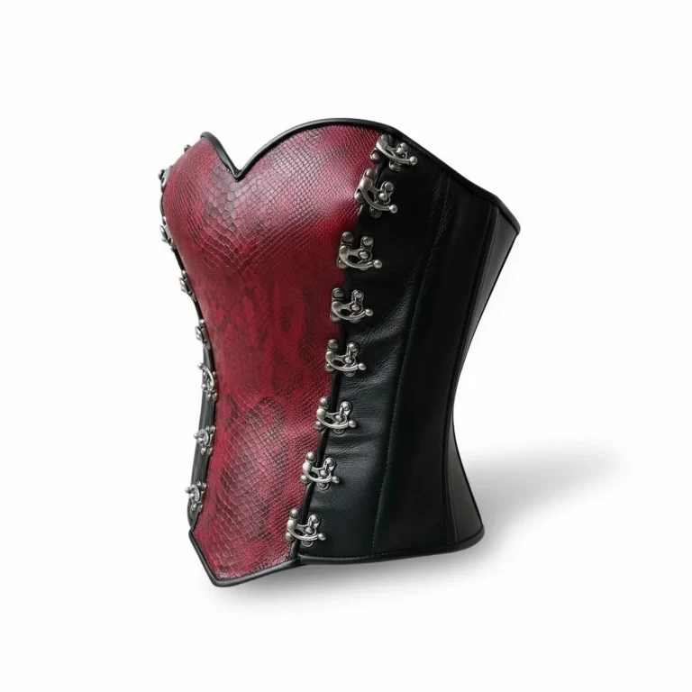 Red Python Sweetheart Corset