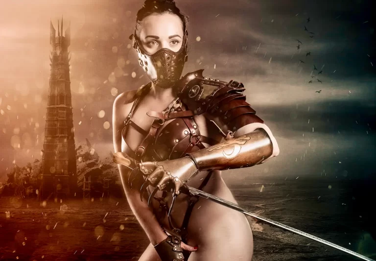 custom cosplay leather armor brown shoulder pauldron sword mask bracers lordoftherings lotr costume