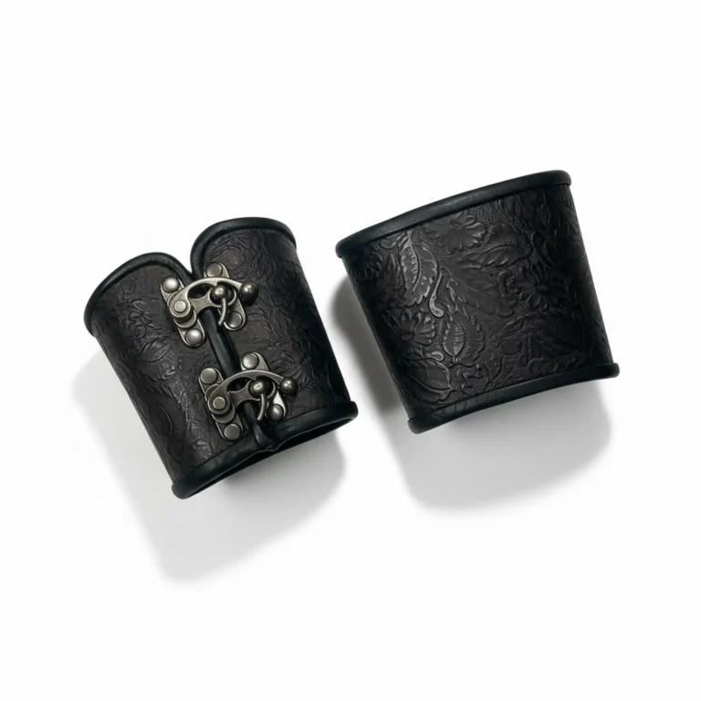 2 clasp chocolate opium bracers