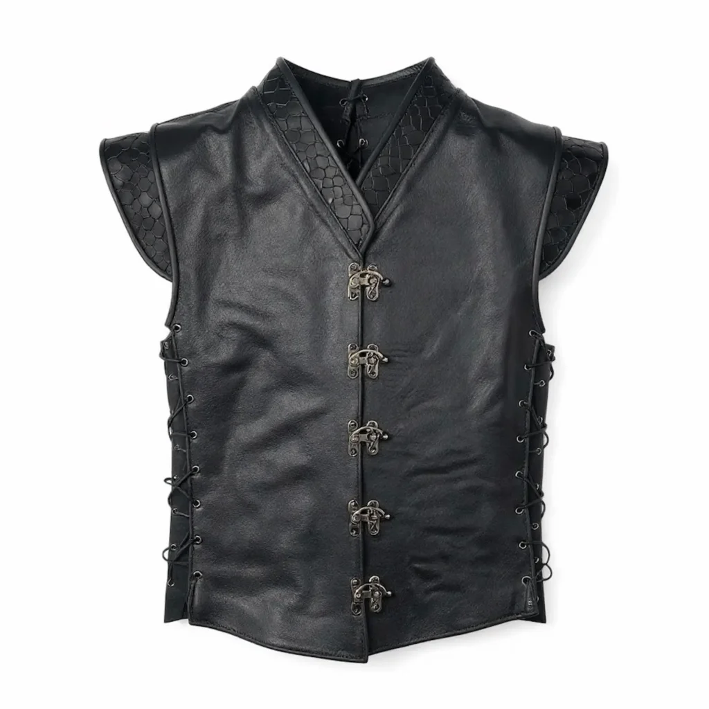 black dragon scale jerkin