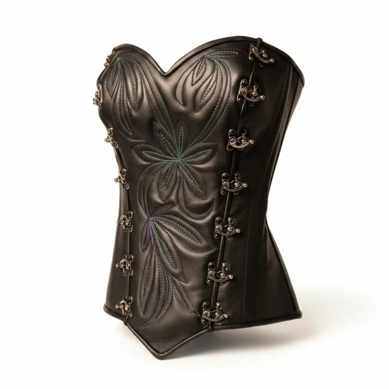 green + purple threaded quilting