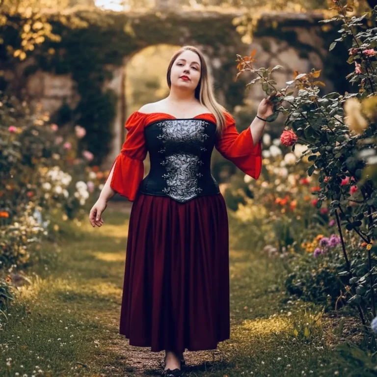 pewter twig hourglass corset