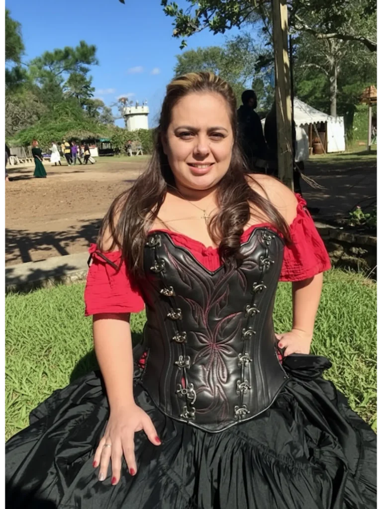 red thread quilted sweetheart